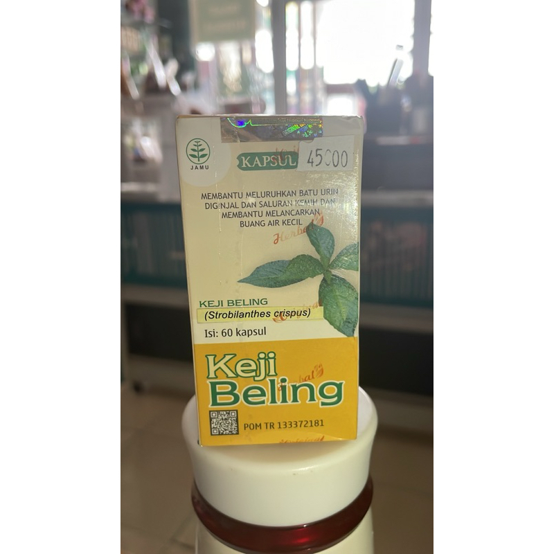 kapsul keji beling