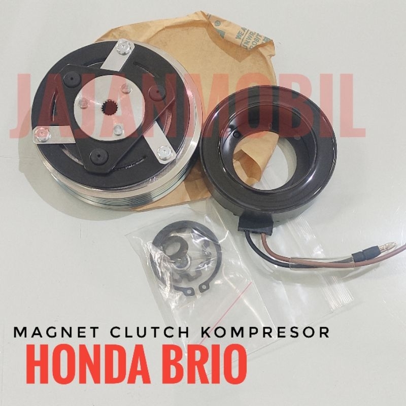 magnet clucth ac brio mahnit mahnet clut cluth brio puley kompresor brio mahnit ac brio magnet ac br