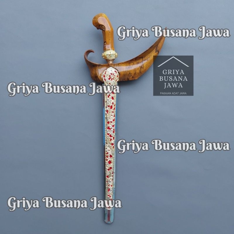 Keris Pengantin Jawa Keris Manten Jawa Pendok Topengan Silih Asih Plus Selut