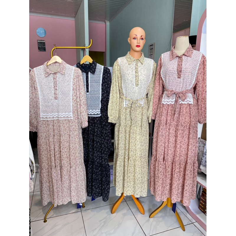 GAMIS KOREA, PAKAIAN WANITA, GAMIS CERUTY, DRESS BANGKOK (by. YURI)