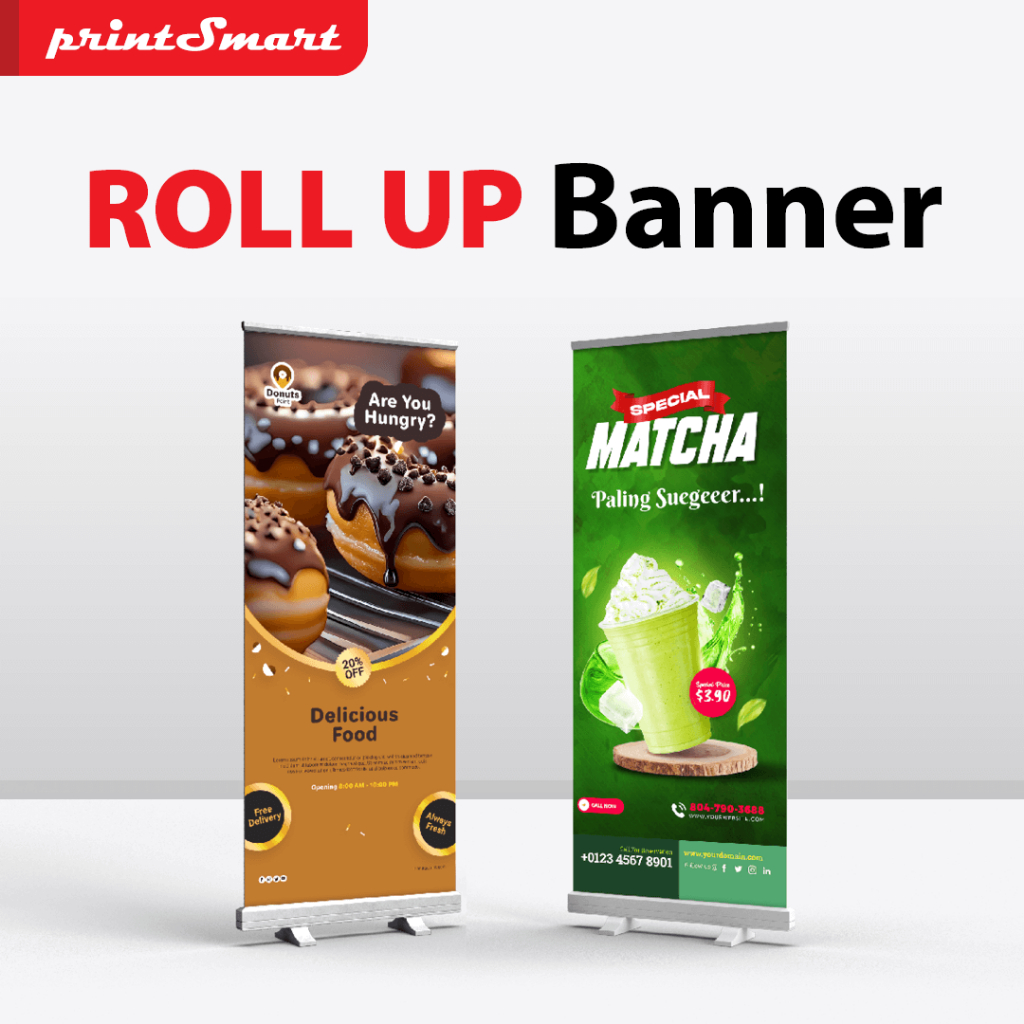 Roll Up Banner - Premium Standing Banner