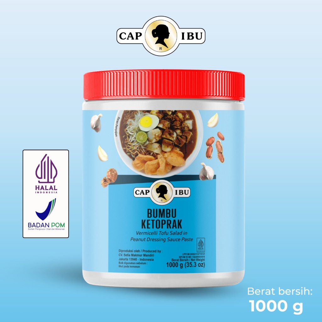 

CAP IBU Bumbu Ketoprak Kemasan Pot