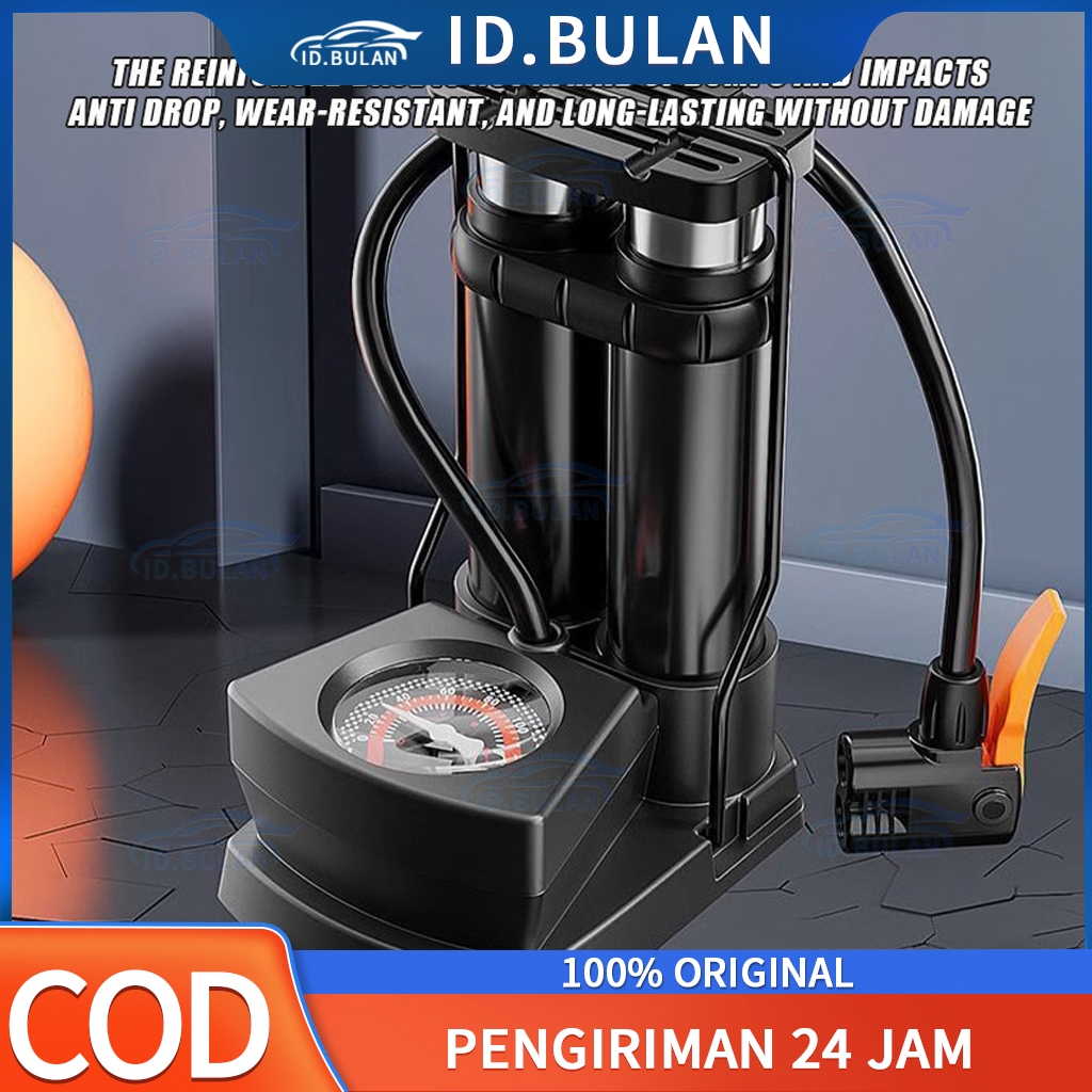 Pompa Angin mini portable foot pump manual emergency motor Pompa Angin Kaki Pompa Kaki Pompa Ban Min