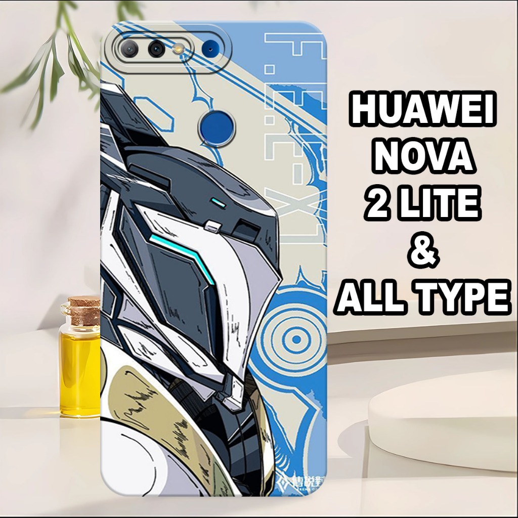 G51 - Silikon HUAWEI NOVA 2 LITE - Softcase pro camera HUAWEI NOVA 2 LITE - Motif ROBOT - Bahan  Kar