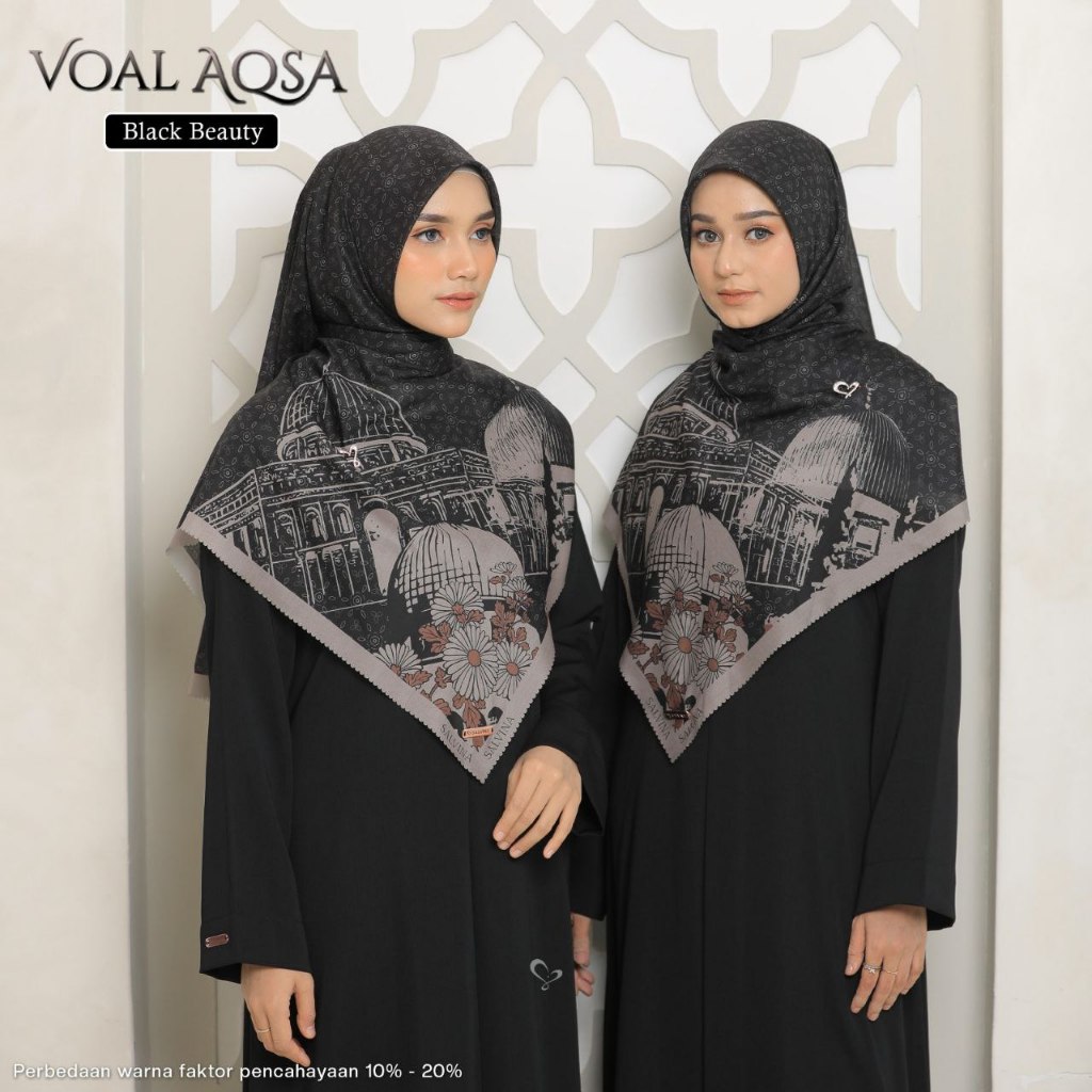 Scarf Aqsa Voal Salvina