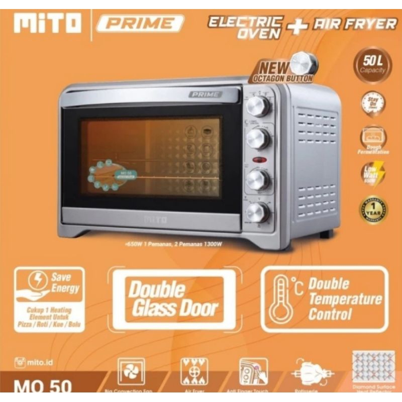 MITO OVEN +AIRFRYER MO 50 PRIME