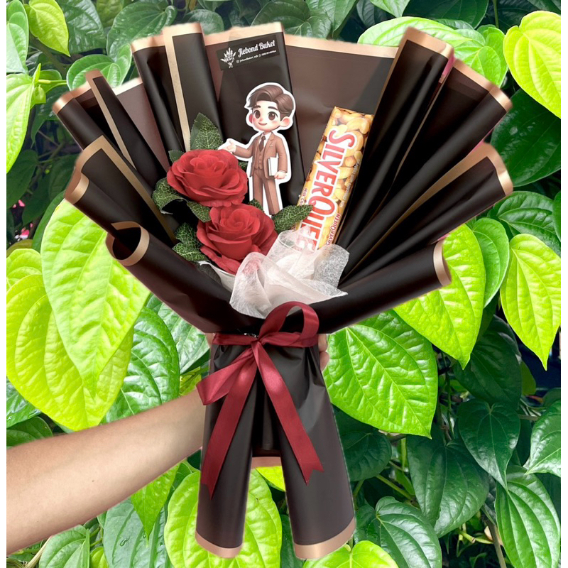 

BUKET HARI GURU PREMIUM COKLAT BUNGA HADIAH HARI GURU