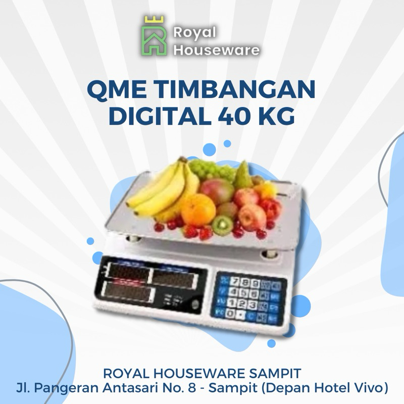 QME Timbangan Buah Digital 40 Kg
