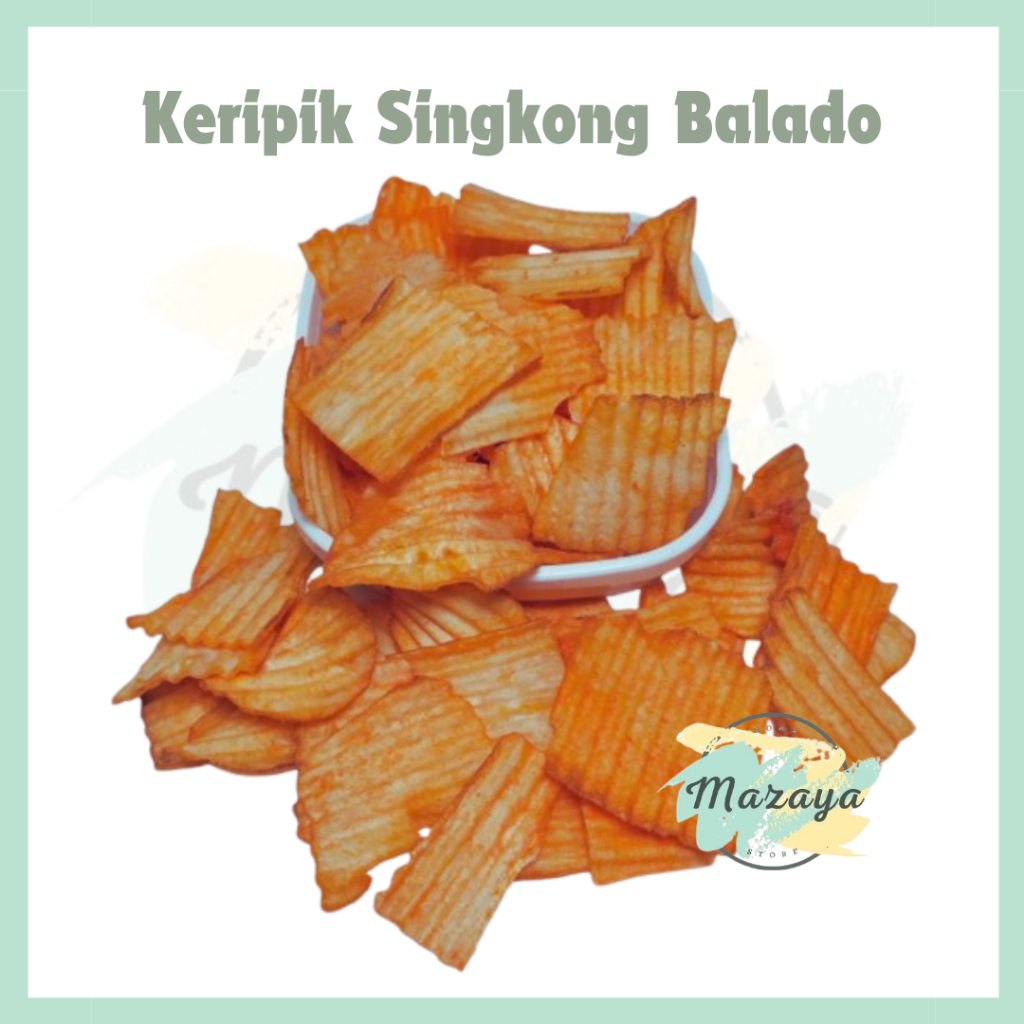 

KERIPIK SINGKONG BALADO RENYAH - MAZAYA HOMESTORE