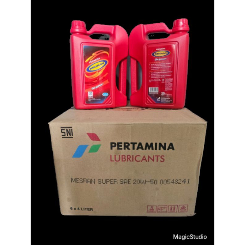 Oli Mesin Mesran Super 4 Liter