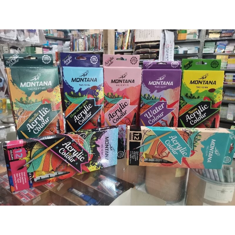 

Cat Acrilic dan Cat Air. untuk media Canvas, Kayu, Botol dll