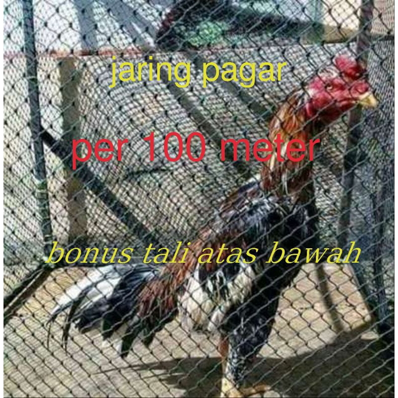 Just - Jaring Pagar Nilon 100 Meter Tahan Cuaca