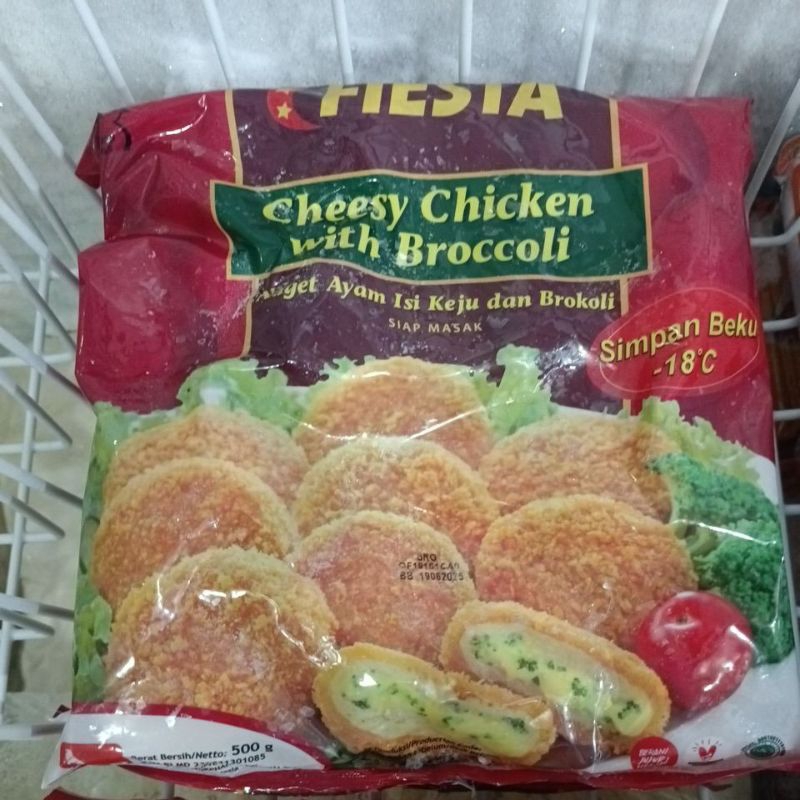 

Fiesta Cheesy Chicken with Broccolii 500gr - Toko Buah Darto Jaya