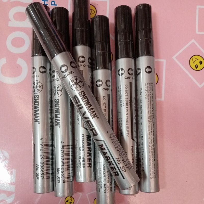

Spidol MARKER permanen (1pcs) Silver/Gold/White #Spidol warna #spidol papan board