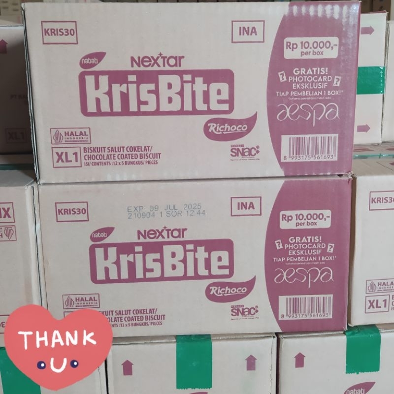 

NABATI NEXTAR KRISBITE AESPA 1 CARTON ( 12 BOX )