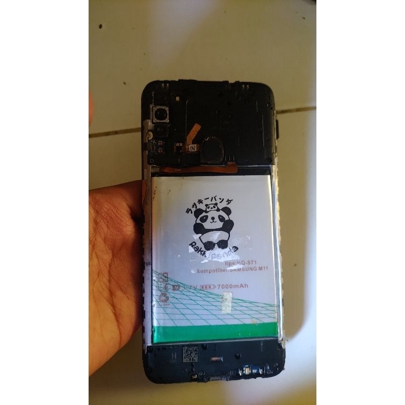 Samsung M11 Mesin Normal, LCD Minus