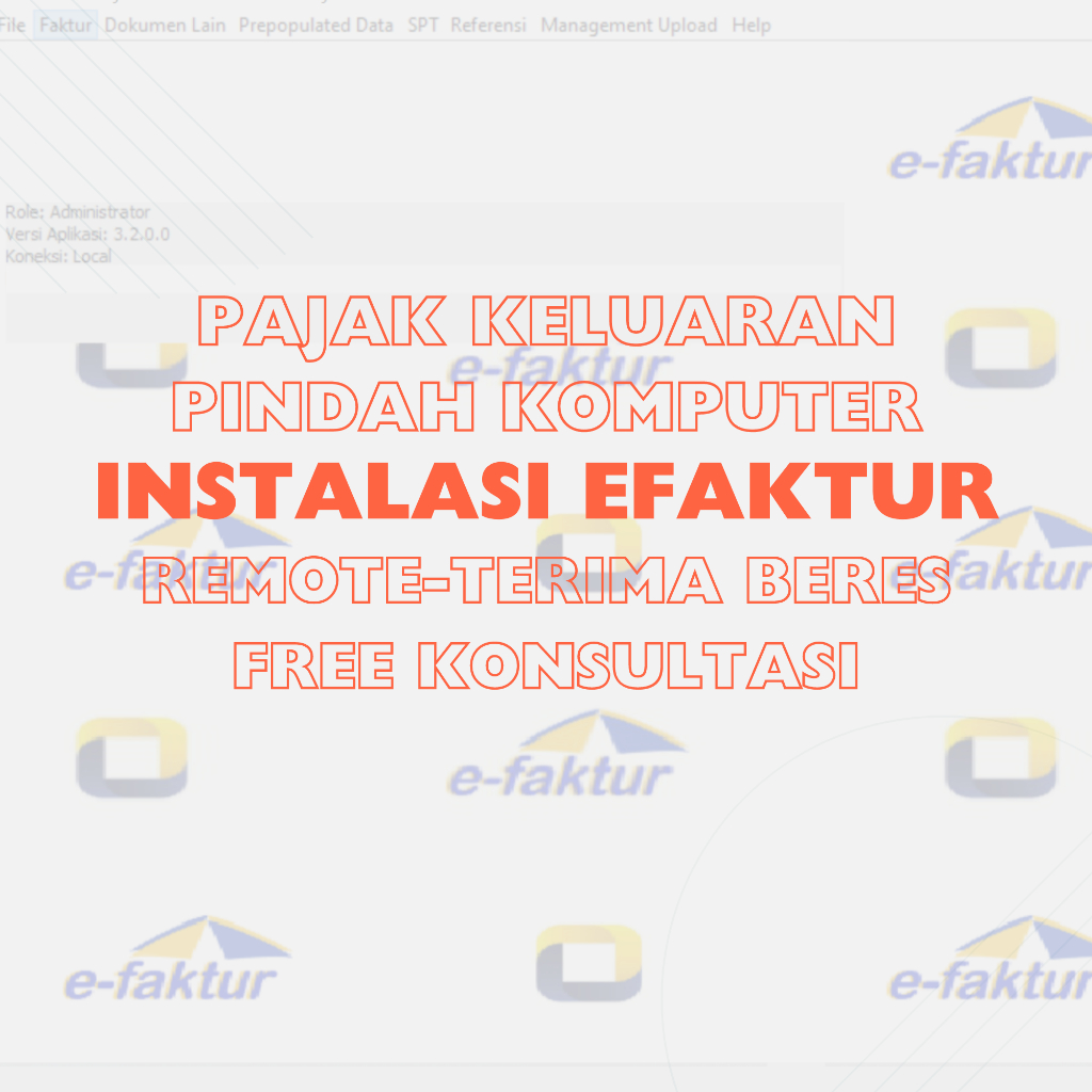 

BANTUAN INSTALASII EFAKTUR PAJAK KHUSUS||PKP