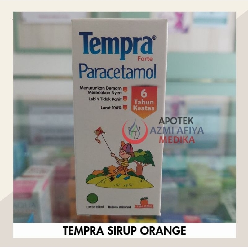 Tempra Sirup Paracetamol Rasa Jeruk 250mg