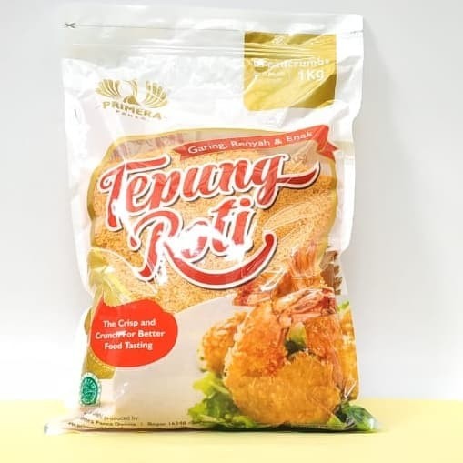 

TEPUNG PRIMERA PANKO 900 GR MIX/TEPUNG PANIR 900 GR/ TEPUNG CAMPUR 900GR