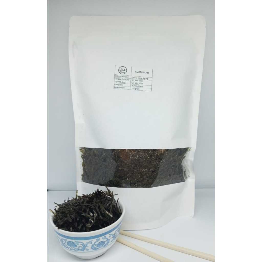 

KIZAMI NORI 50 GR 100 GR TOKINORI KIZAMI NORI KUALITAS PREMIUM NORI RAMEN SUSHI NORI
