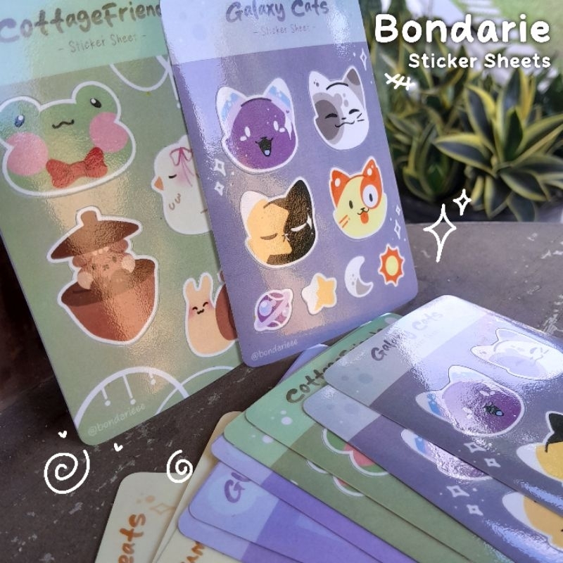 

Bondarie Origins Sticker Sheets | Sticker sheets, stiker A5, stiker lucu dekorasi