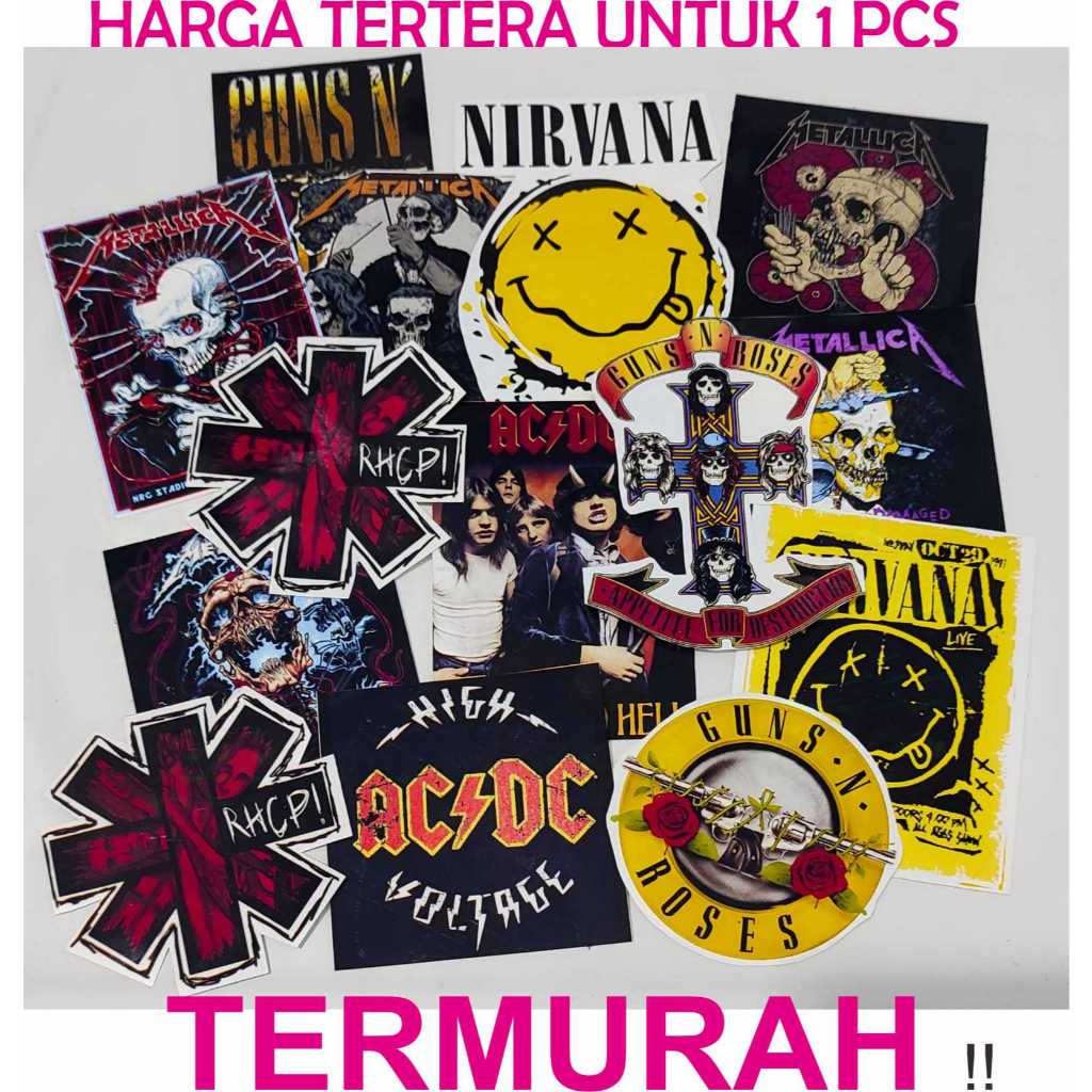 

Sticker anime Stiker Kartun Manga Wibu Aksesoris Laptop Hp Anti Air