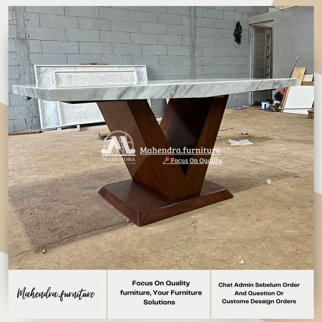 Meja Makan Marmer Putih Meja Makan Marmer Import Meja Makan Marmer