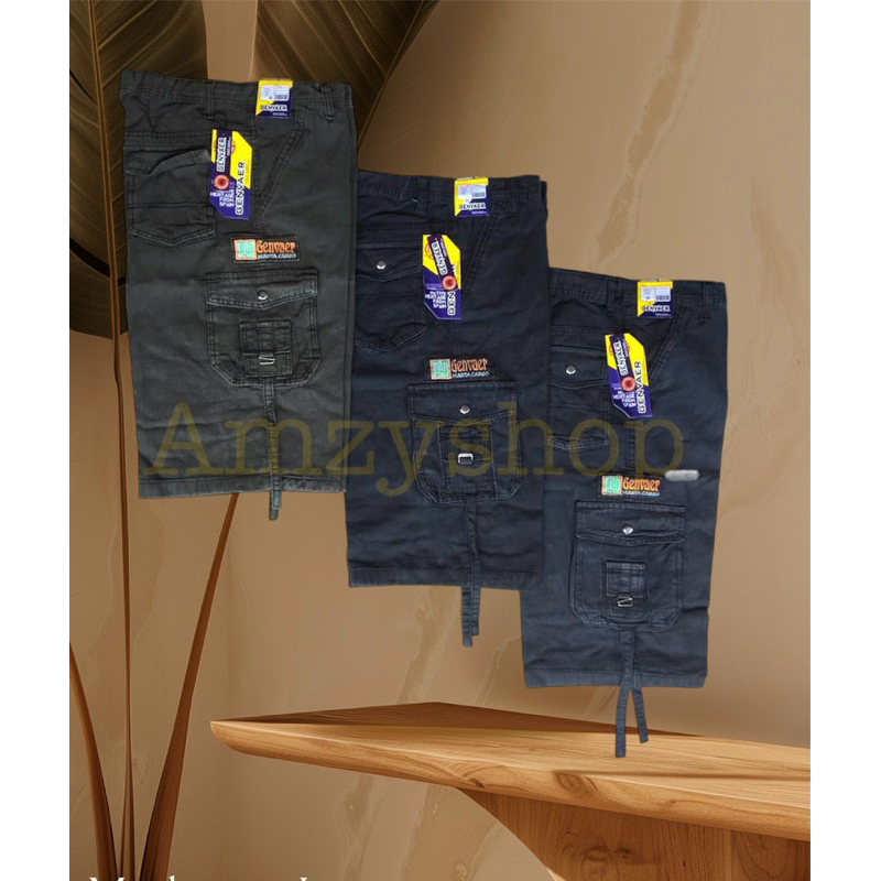 Celana Training Trening Pendek Kempol Cargo | Celana Olahraga Pria Kempol