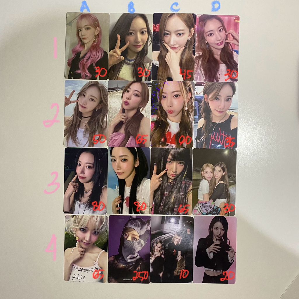 [ OFFICIAL ] le sserafim sakura photocard pc benefit pob weverse wvg jp tc fearless opal m2u maung w