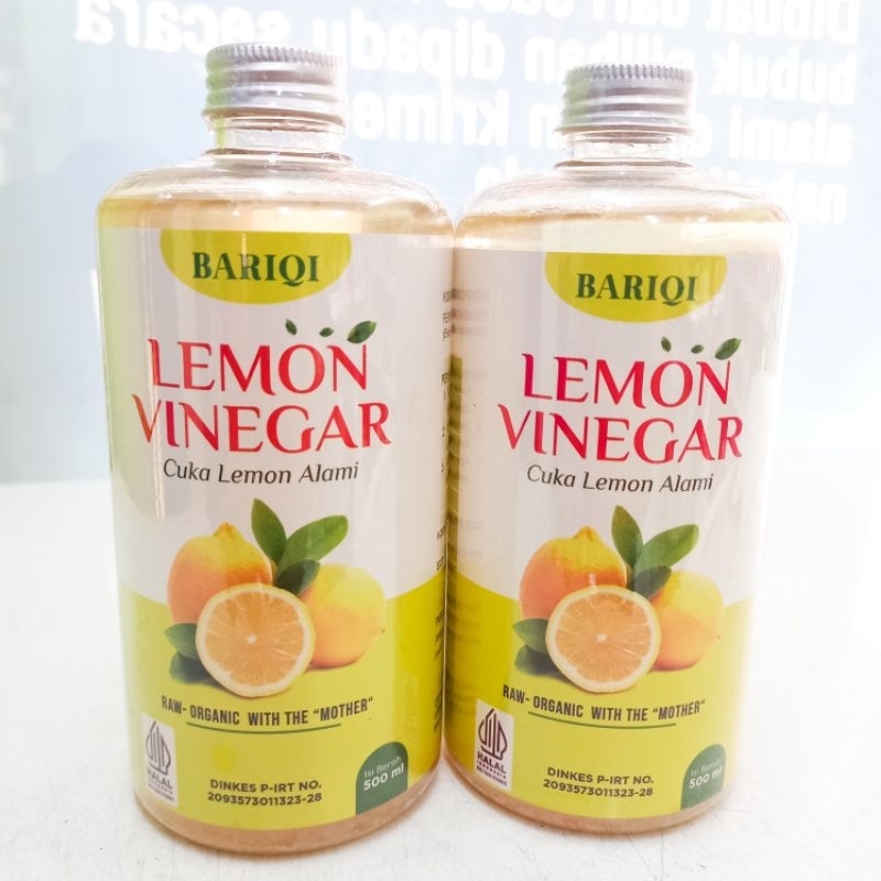 

CUKA LEMON VINEGAR 500 ML / Cuka Lemon Alami