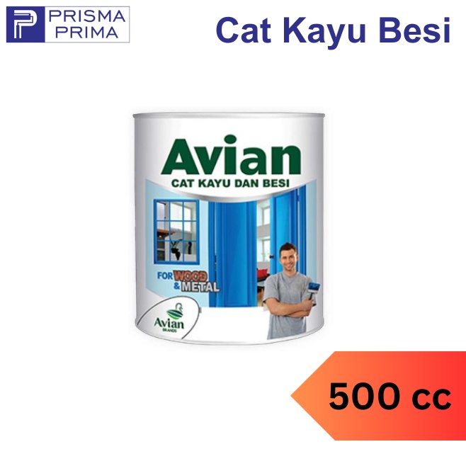 

KODE R18Q Cat Minyak Sintetis AVIAN Kayu dan Besi 5 ml