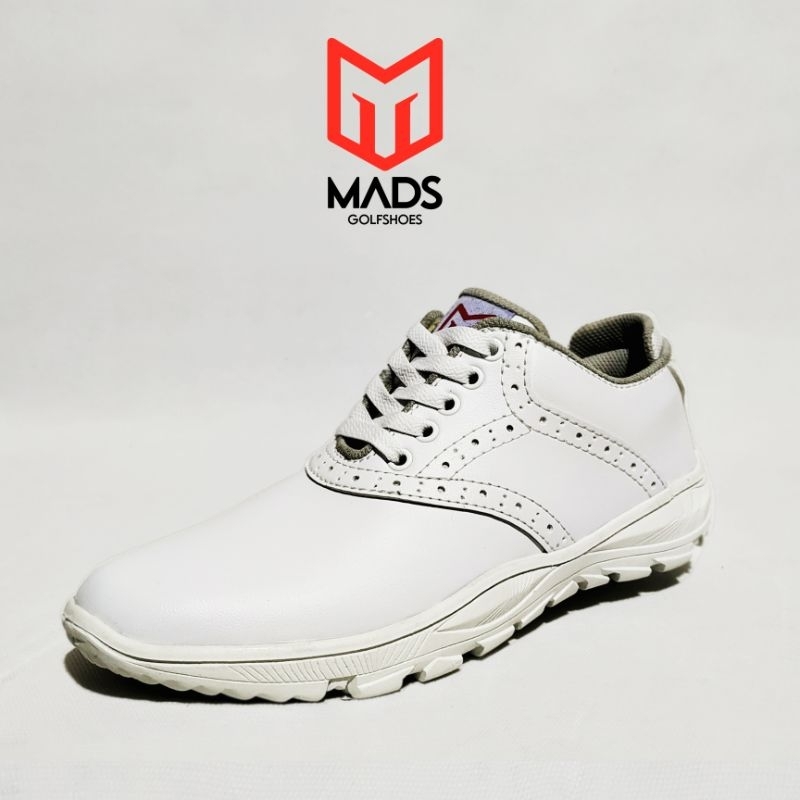 Sepatu golf mads classic putih