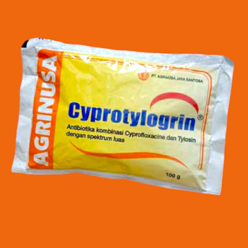 CYPROTYLOGRIN 100 Gram Obat Snot CRD Ayam Broiler, Layer, Bebek Puyuh