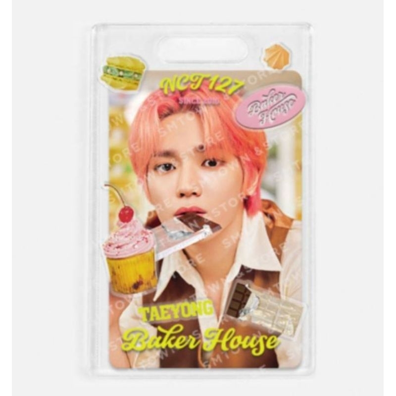 

[READY STOCK] NCT 127 Baker House - Photo Holder & Sticker SEALED TAEYONG