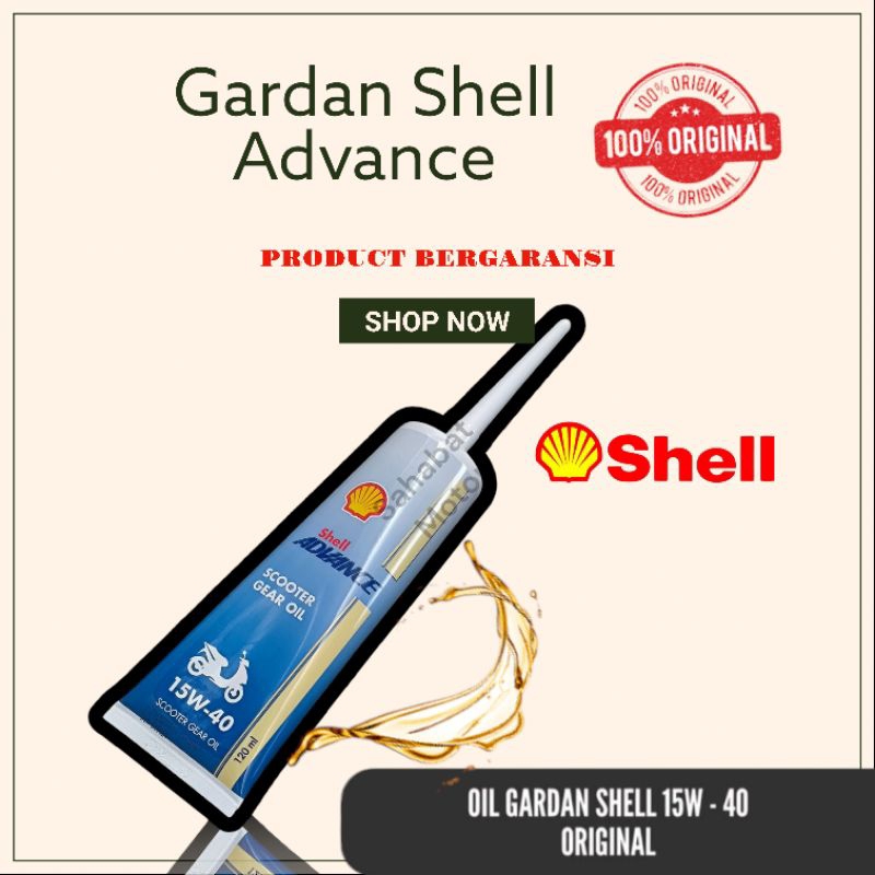 Oli Shell Gir Gear/Oli Shell gardan/Oli gardan 120 ml Matic Gardan Dijamin Ori