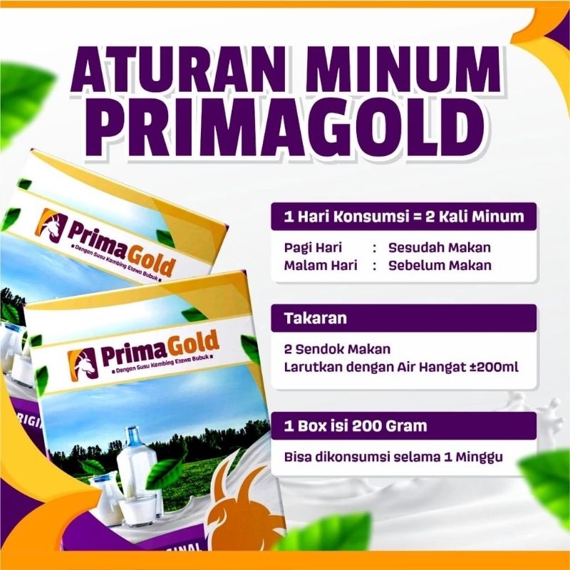 

Susu Kambing Etawa Primagold Original