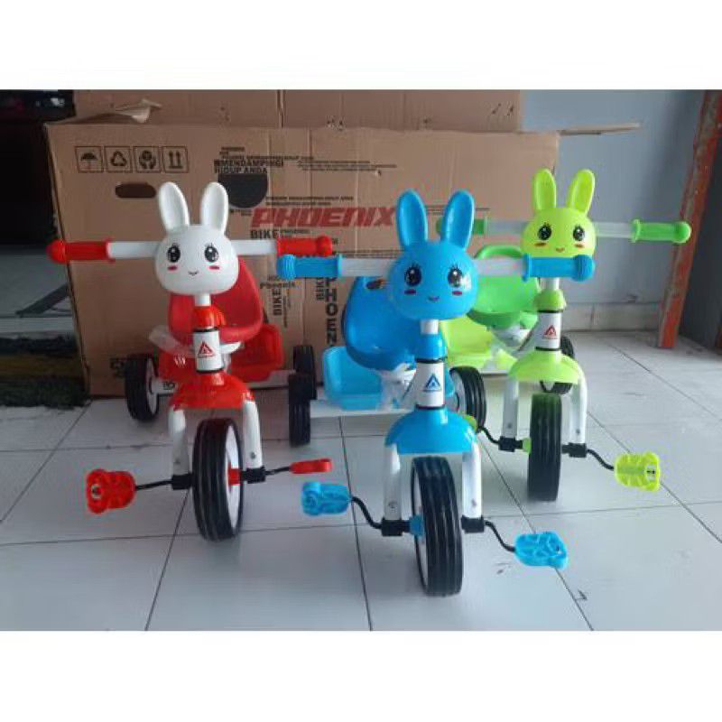 MAINAN ANAK SEPEDA RODA TIGA AVIATOR AT-117 / TRICYCLE AVIATOR AT 117 / AT117 MUSIK LAMPU SEPEDA ANA
