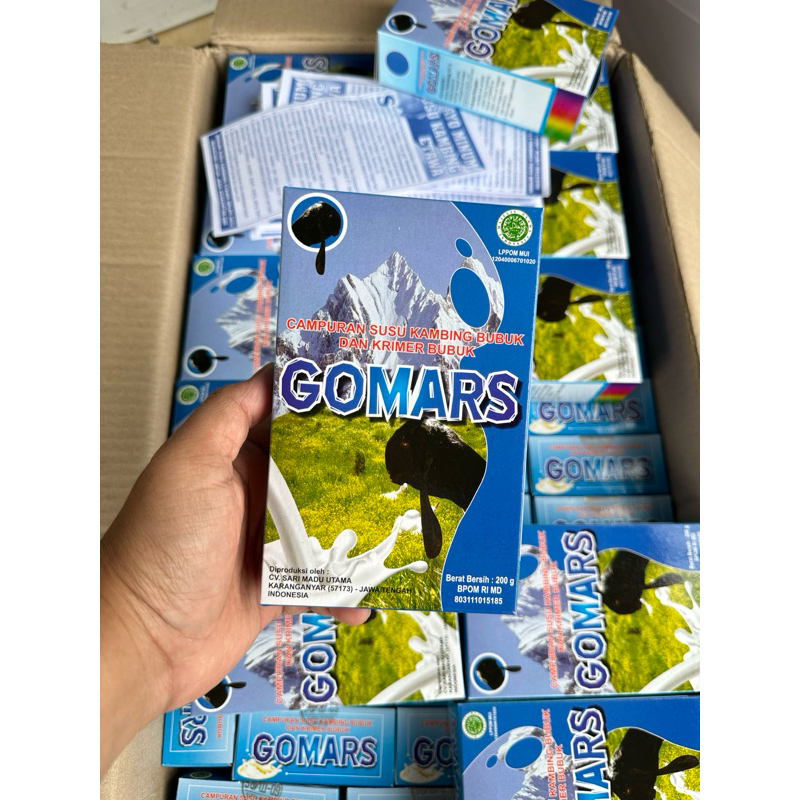 

Gomars putih susu kambing etawa 100% Asli original