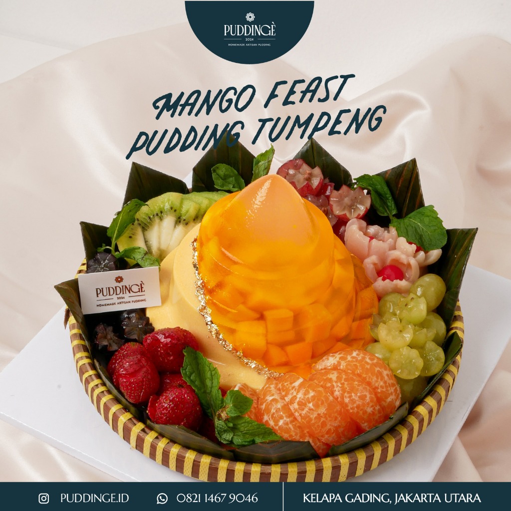 

MANGO FEAST PUDDING TUMPENG