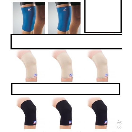 LP Knee Support [991/558CA/639/506/758/788/733/756/706] [S/M/L/XL/XXL]