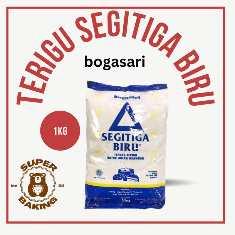 

Tepung Terigu Segitiga Biru 1Kg