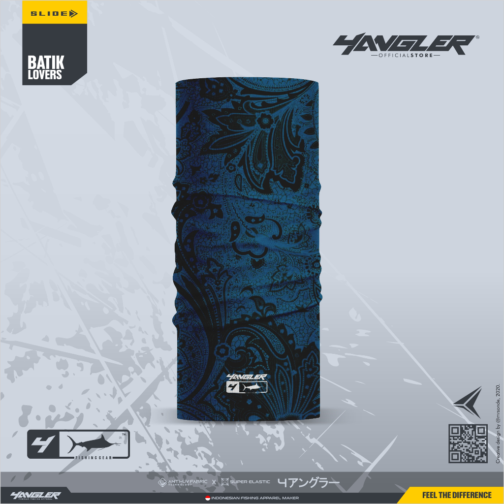 Bandana Mancing 4ANGLER | Buff Mancing 4ANGLER | BATIK LOVERS