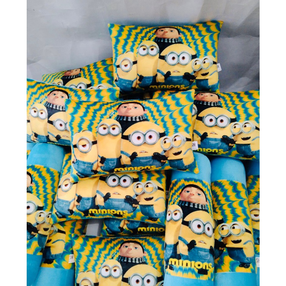 Obral Berkualitas  SET Bantal Guling Minions