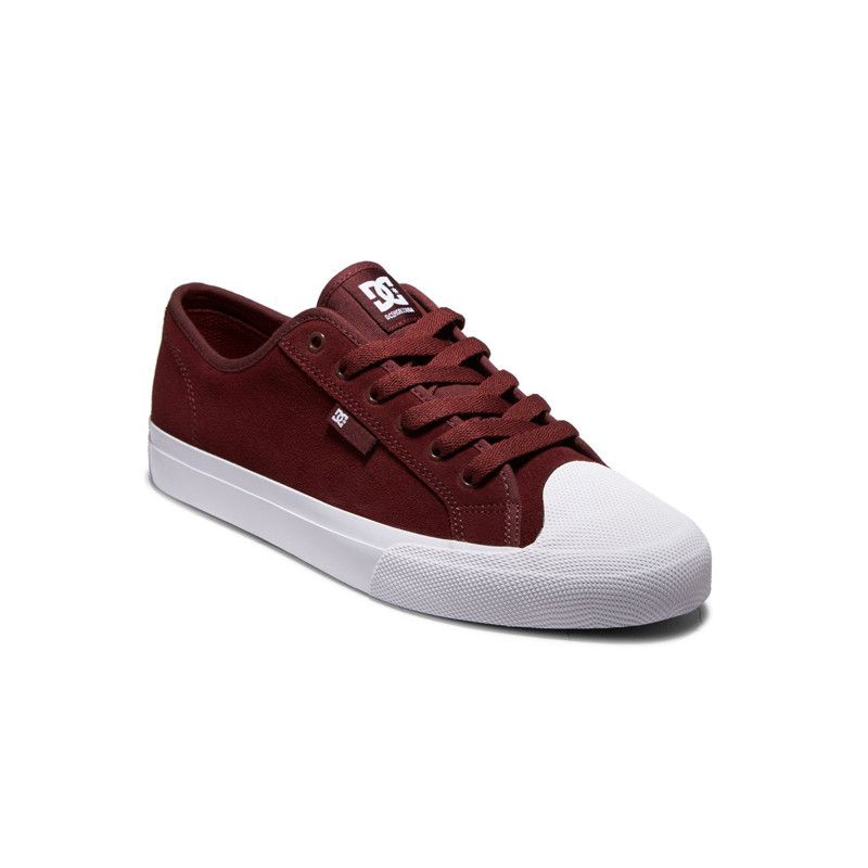 Sepatu DC Manual RT S Burgundy Original
