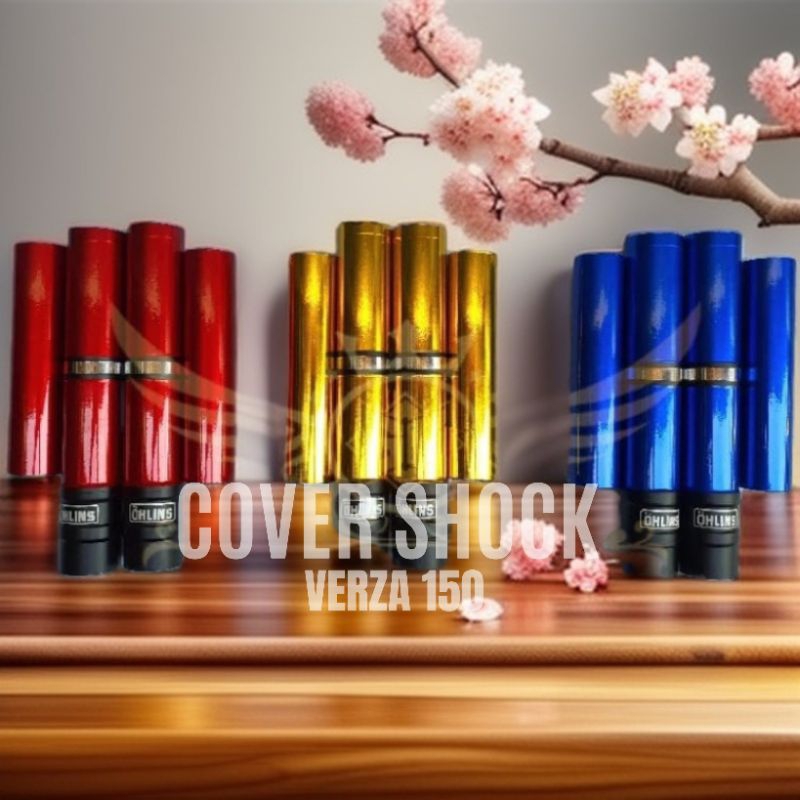 Cover shock/variasi shockbreaker depan full atas bawah motor verza 150