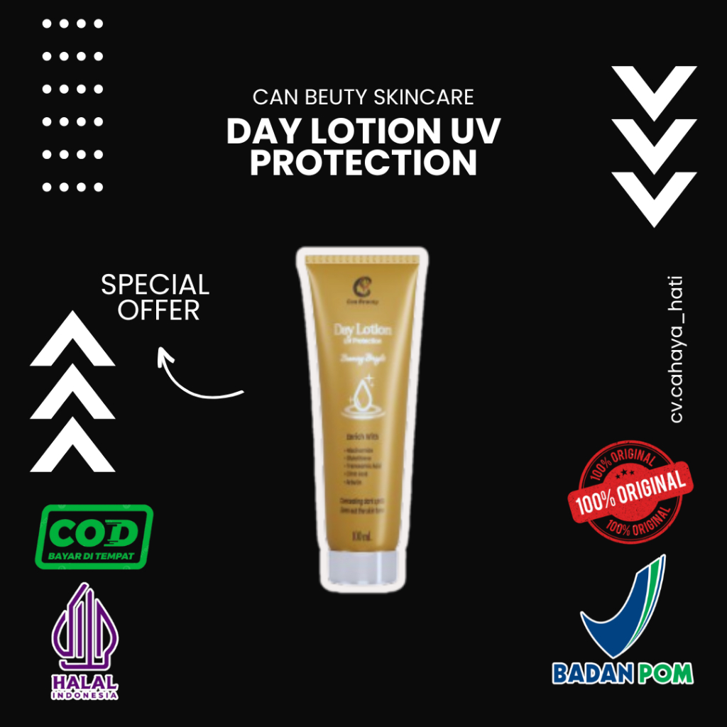 [NEW PACKAGING] Day Lotion Can Beauty / body serum can beauty / Hb can beauty / lotion pemutih badan