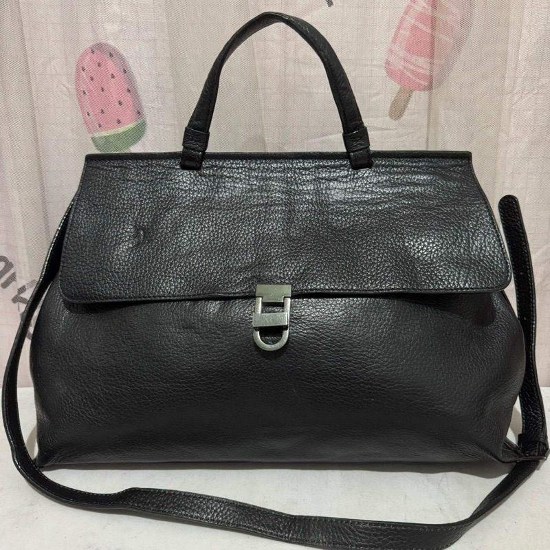 tas sling bag kulit sapi asli. tas handbag h by ekatrina preloved