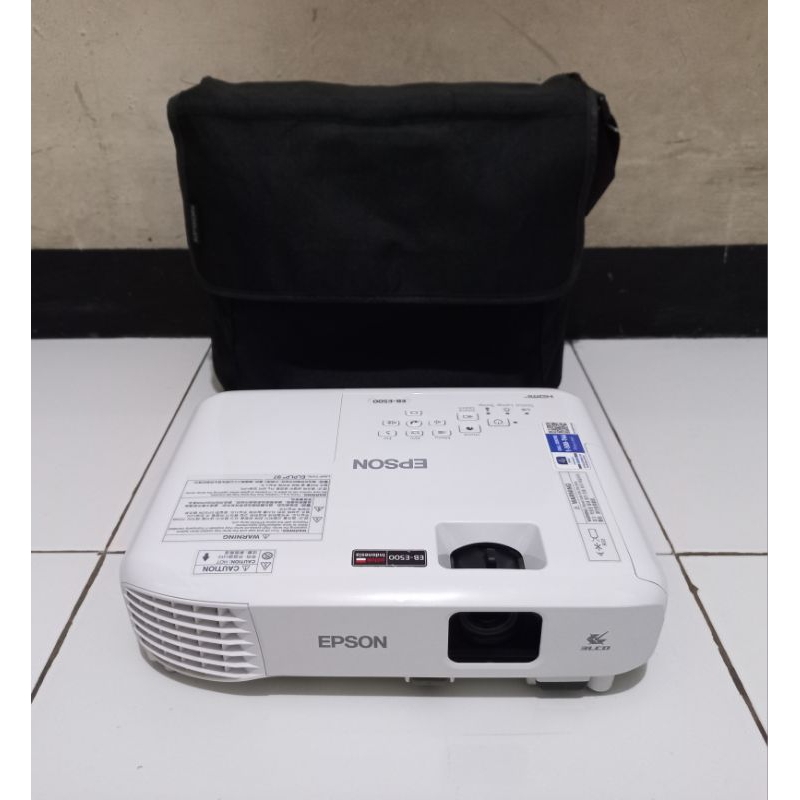 Proyektor Epson EB-E500 Second / Projector Bekas Epson EB-E500 ( second rasa baru )