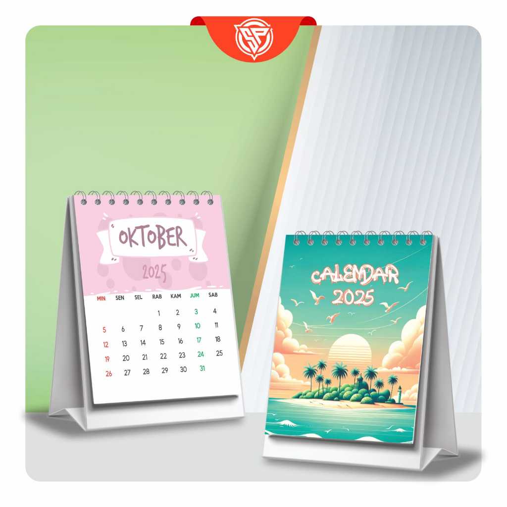 

KALENDER 2025 MINI - KALENDER MEJA MINI - CALENDER MEJA DUDUK 2025
