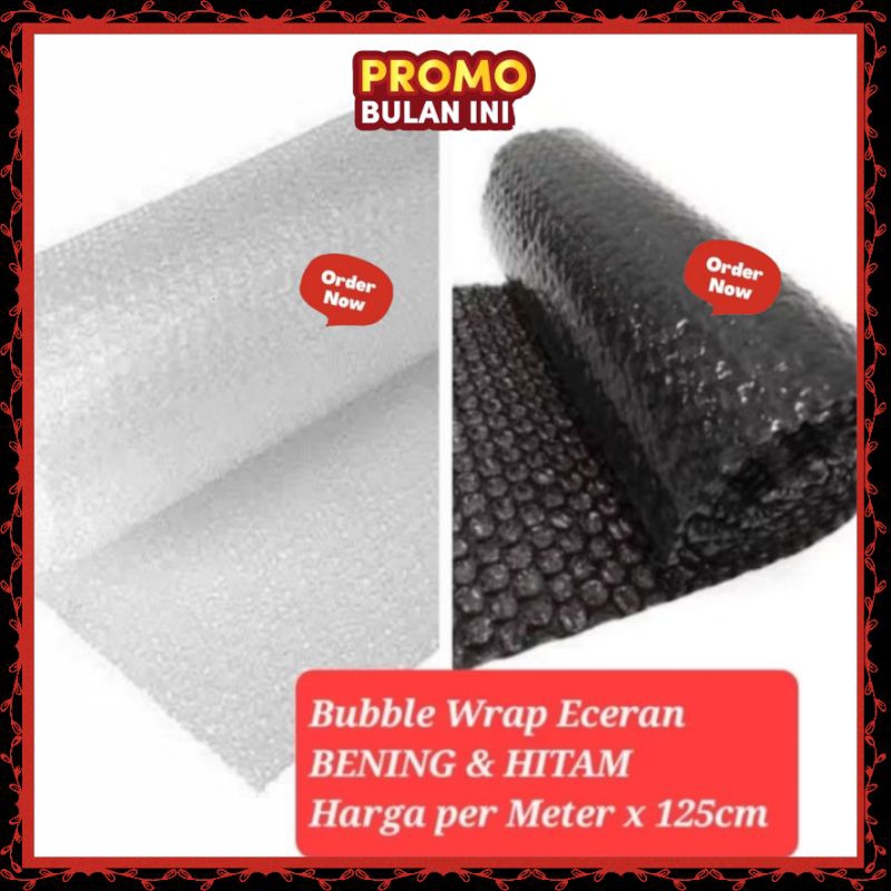 

Bubble Wrap Eceran / Packing Online shop Per meter ( 100 Cm x 125 Cm)